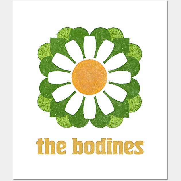 The Bodines - Retro Indie Tribute Design Wall Art by CultOfRomance